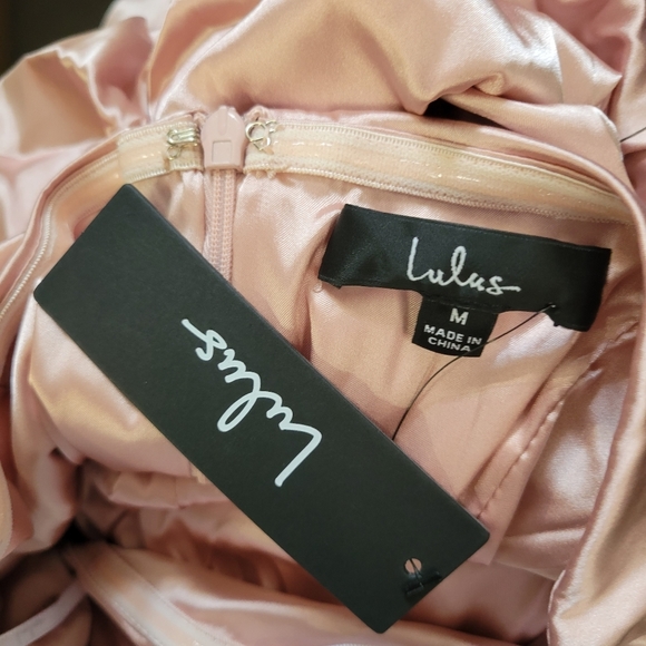 Lulu's Bring the Prosecco Mini Dress - Picture 6 of 6